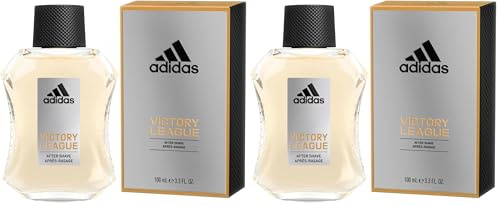 Adidas Lozione Dopobarba Victory League Aftershave, 100ml (Confezione da 2)