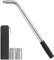 Knpwer Teleskop Radmuttern Schlüssel Set 1/2 Zoll, Ausziehbar 30-45 cm,Teleskop Steckschlüssel für Auto Van Truck Reservereifen Breakdown Notfall Tools