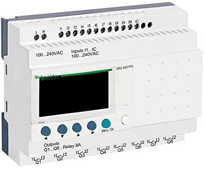 ZELIO II 12E/8R 100-240AC PANTALLA