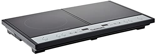 Cuisinart ICT-60 Double Induction Cooktop, One Size, Black