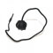 Halteband Hutablage Original Audi A3 S3 (8P) Sportback (bis 08/2008) Kofferraumabdeckung Halterung 8P4863634 4PK