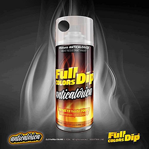 FULL DIP Vernice Nero Metallizzato per pinze Freni Resistente Fino 390°c