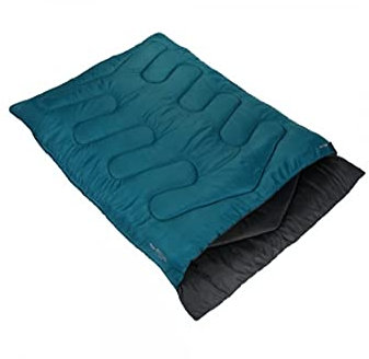 Vango Glut-Doppel Schlafsack, blau, Doppelbett