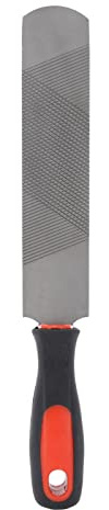 Herramientas para Herrador, Raspador de Pezuñas para Cabras y Ovejas, Lima de Herradura de Acero Al Carbono de 8 Pulgadas, Herramienta de Corte de Herradura con de Goma para