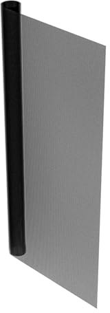 Amig - Tela Mosquitera de Fibra de Vidrio Reforzada - Protección Eficaz contra Insectos - Resistente, Recortable y Fácil de Instalar - 120 x 300 cm - Malla de 113 g/m² - Negro