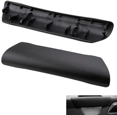 CeoxThao 2 piezas de manija de puerta interior, piezas de repuesto para su vehículo, compatible para T5 Transporter manija de puerta corredera derecha fácil instalación 7H0867171B