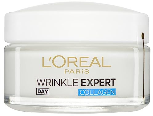 L’Oréal Paris Wrinkle Expert Anti-Wrinkle 35+ Day Cream, Moisturiser Targets First Signs of Ageing, Reduces Wrinkle Appearance, Firms & Deeply Moisturises Skin, formulated with Calcium, 50ml