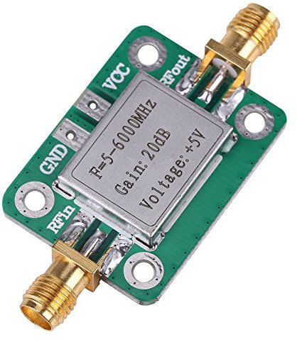 5-6000MHz Potenza Amplificatore a Banda Larga Gadagno 20dB RF Segnale Amplificatore di Potenza Modulo VHF UHF