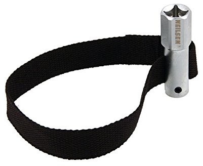 Neilsen Oil Filter Wrench With Strap - For Use With 1/2 Sq. Drive