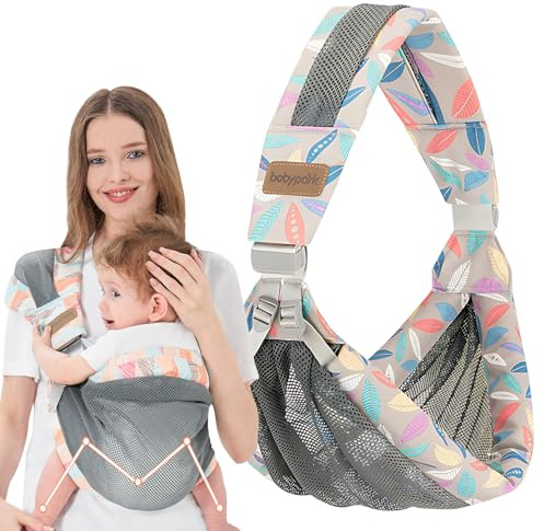Babytragetücher, Einstellbar Babytrage Seitlich, 3D Mesh Tragetasche Baby Für Kleinkinder Bis 20Kg, 0 Bis 36 Monaten, C