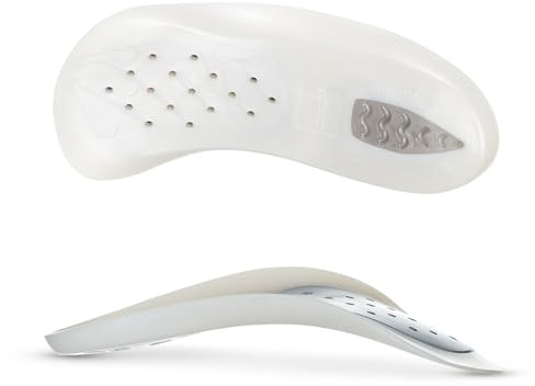 WalkFit Platinum Foot Orthotics Plantar Fasciitis Arch Support Insoles Relieve Foot Back Hip Leg and Knee Pain Improve Balance Alignment (Men 14-14.5)