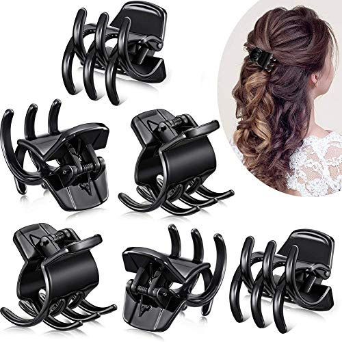12 Stück Haarklauenclips Mittelgroße Haarklauen Haarstyling-Zubehör in 1,3 Zoll für Frauen Mädchen