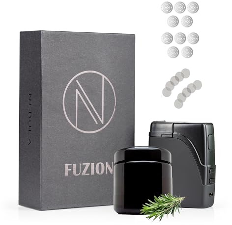 Nebula Fuzion Dry Herb Vaporizer Pro Edition | LED Display | Matte Black