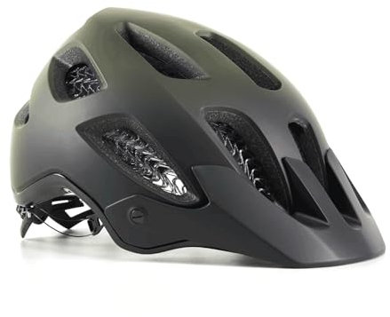 Trek Rally Wavecel MTB Fahrrad Helm schwarz/grün 2024: Größe: M (54-60cm)