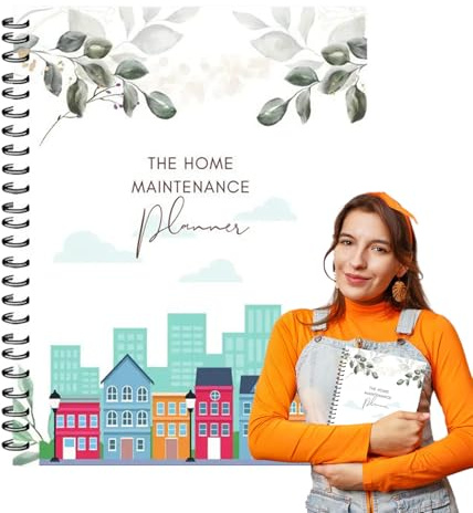 Carnet De D'entretien Maison Planificateur Mensuel De Rénovation Domestique