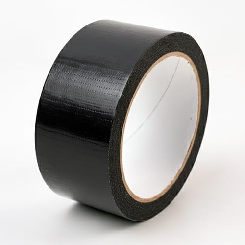 Generico Nastro Americano Telato Impermeabile – Nastro Impermeabile Sigillante Extra Forte, Nastro Telato Nero Multiuso per Riparazioni Domestiche e Tubi