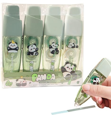 Lunaobrik - Cinta adhesiva para álbumes de recortes, diseño de manualidades portátil de adhesión rápida, rollo de cinta adhesiva para manualidades, para niños, jóvenes, maestros, periódicos de papel