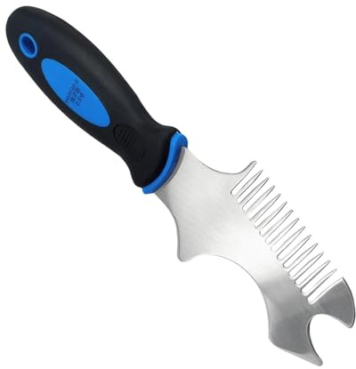 Herramienta limpiadora de pinceles de pintura, cepillo de limpieza de rodillos de acero inoxidable, rascador de pintura duradero, suministros de pintura para el hogar, limpiador profesional para