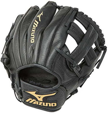 Mizuno Training Glove 9 Baseball Infield Trainingshandschuh 22,9 cm, Rechtshänder: Schwarz (Rg90), 9 (0900)