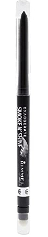 Rimmel London Exaggerate Smoke n' Shine Automatic Gel Eyeliner,001 Little Black Smokey
