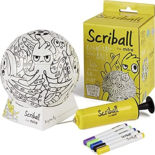 Mitre Scriball Ooodles | Customizable Mini Football For All Occasions Football