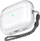 AhaStyle Funda transparente para Airpods Pro 2 (cable USB-C/Lightning) [antiamarilleamiento] Las fundas protectoras de TPU suave vienen con correa de mano diseñada para Apple AirPods Pro de 2ª