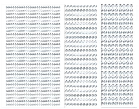 Glitzersteine Selbstklebend, 1532 Stück Strasssteine Selbstklebend, 3/4/5mm Runde Schmucksteine zum Aufkleben mit Pinzette für Handwerke,Fotorahmen,Grußkarten, Silber 3 Blätter (silver)
