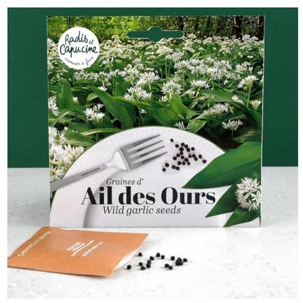Radis et Capucine - Sachet graines fleurs comestibles - Ail des ours