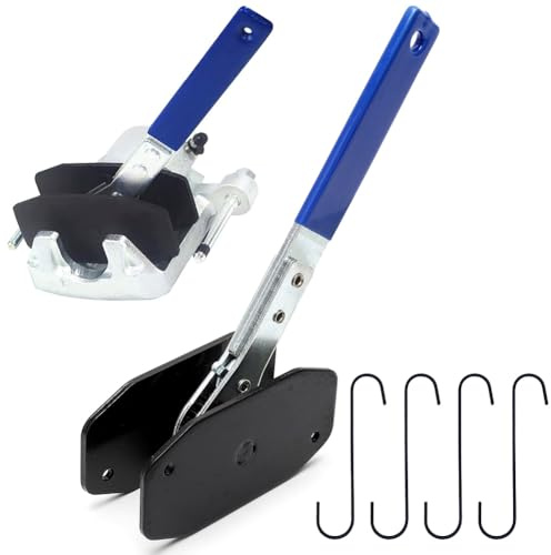 Ripristino pistone del freno auto, pinza freno a 360°, con funzione a cricchetto, strumento di ripristino dei freni con 4 pastiglie dei freni, ganci di ricambio per la riparazione di freni auto