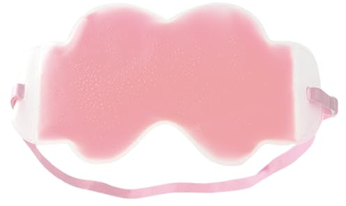 Coperture per gli occhi per dormire, morbide e lenitive, regolabili, flessibili, in gel, per gli occhi, per gonfiore e secchezza all'aperto, casa, ufficio, scuola, hotel, viaggi, campeggio