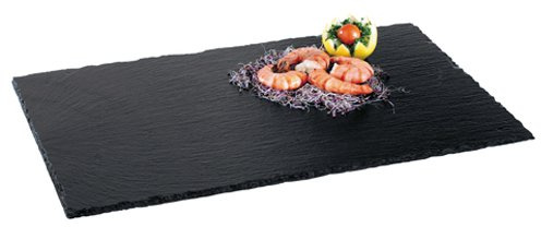 ILSA Tablero rectangular, pizarra natural, 53 x 32 cm