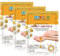 Confezione da 3 maschere per le mani idratanti esfolianti per terapia naturale, collagene con infusione profonda, idratazione, donne e uomini, maschera per mani ricche di latte miele