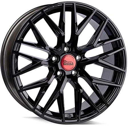 RS4-7.5JX17 5/108 ET45 72,6 BLACK PAINTED