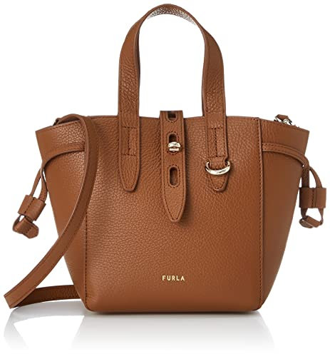 Furla Net Mini Tote Bag Cognac