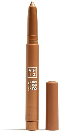 3INA MAKEUP - The 24H Eye Stick 532 - Fard à Paupières Stick Bronze avec Formule Waterproof 24H - Longue Durée - Finition Mate et Metallisée - Vegan - Cruelty Free