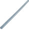 HELPMATE - Tige filetée M5 x 330 mm en acier galvanisé - 2 pièces Tige inox filetée avec filetage métrique complet - Tige filetée avec classe de résistance 4.8, DIN 976