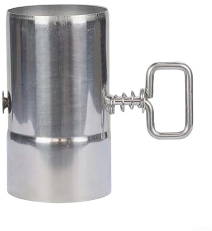 Ofenrohr für den Außenbereich, 60 mm Edelstahl-Kaminrohr mit verstellbarem Dämpfer, Outdoor-Ofen, Kamin, Holzofen, Rauch, Zelt, Ofen, Schornstein