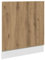 HOMTAKIE - Panel de lavaplatos roble artesanal, madera de ingeniería