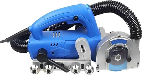 Herramienta eléctrica for quitar lechada, máquina de limpieza de juntas de baldosas de 1200 W con 9000 RPM y hoja de diamante for limpiar lechada entre baldosas, herramienta for rejuntar pisos