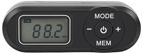 Plyisty Portable FM Radio, Digital Pocket Radio with Built in Memory for Up to 20 Stations and Clear Stereo Sound, with Earphones for Walking Jogging Exercising