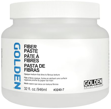 GOLDEN Artist Colors Fiber Paste, 32 fl. oz. Jar