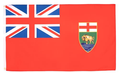 AZ FLAG Flagga Manitoba 150x90 cm 100D Polyester 2 Öljetter