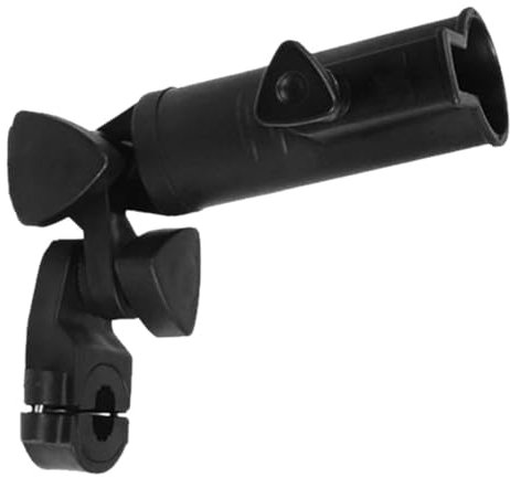 Milisten Golf-Schirm-klemmhalter Trolley-schirmständer Für Golf-Push-cart Schwarz 33 cm