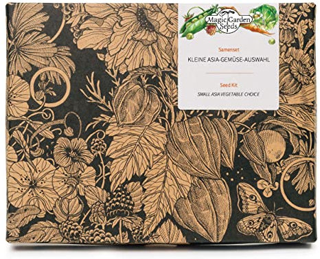 Petite sélection de légumes d'Asie - kit cadeau de graines avec 4 légumes typiquement asiatiques