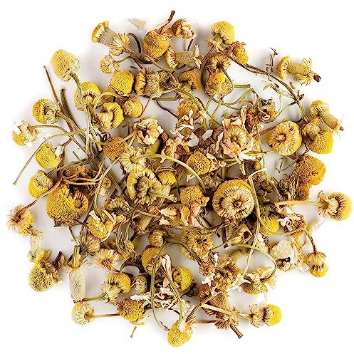 Fiori Di Camomilla Infuso Biologico - Calmante E Rilassante - Matricaria Chamomilla - Tisana Di Camomilla Comune O Tedesca 100g
