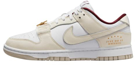 Nike, Damen Turnschuhe 38.5 EU, Weiß Phantom Team Rot, 38.5 EU