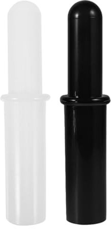 Ciieeo 2pièces Poussoir Pour Hachoir à Viande Plastique Noir Et Blanc Accessoire Cuisine Multifonction Pour Écraser Tamponner Et Pousser La Viande Léger Et Facile à Utiliser