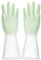 Guantes para el hogar - Fácil de usar para lavar platos, limpieza impermeable | Guantes de goma reutilizables para fregadero de cocina, trabajos de baño, protección de manos, ayuda de limpieza diaria