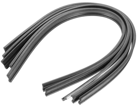 MERRYHAPY 5 paires Recharge Balais Bande Caoutchouc pour Lames sans Cadre Recharges Gomme Rénovateur pour Essuie Glaces Voiture