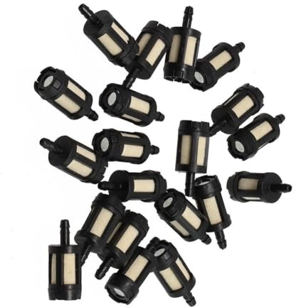 20 filtros de Combustible Generales for maquinaria de jardín, Aptos for motosierras, sopladores, carburadores y Herramientas de jardín.